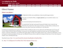 Tablet Screenshot of gites-vannes.com